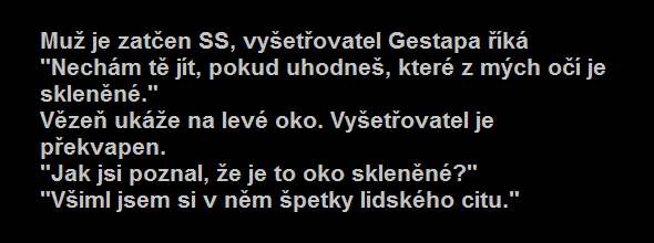 Vtip o nacistickém gestapu